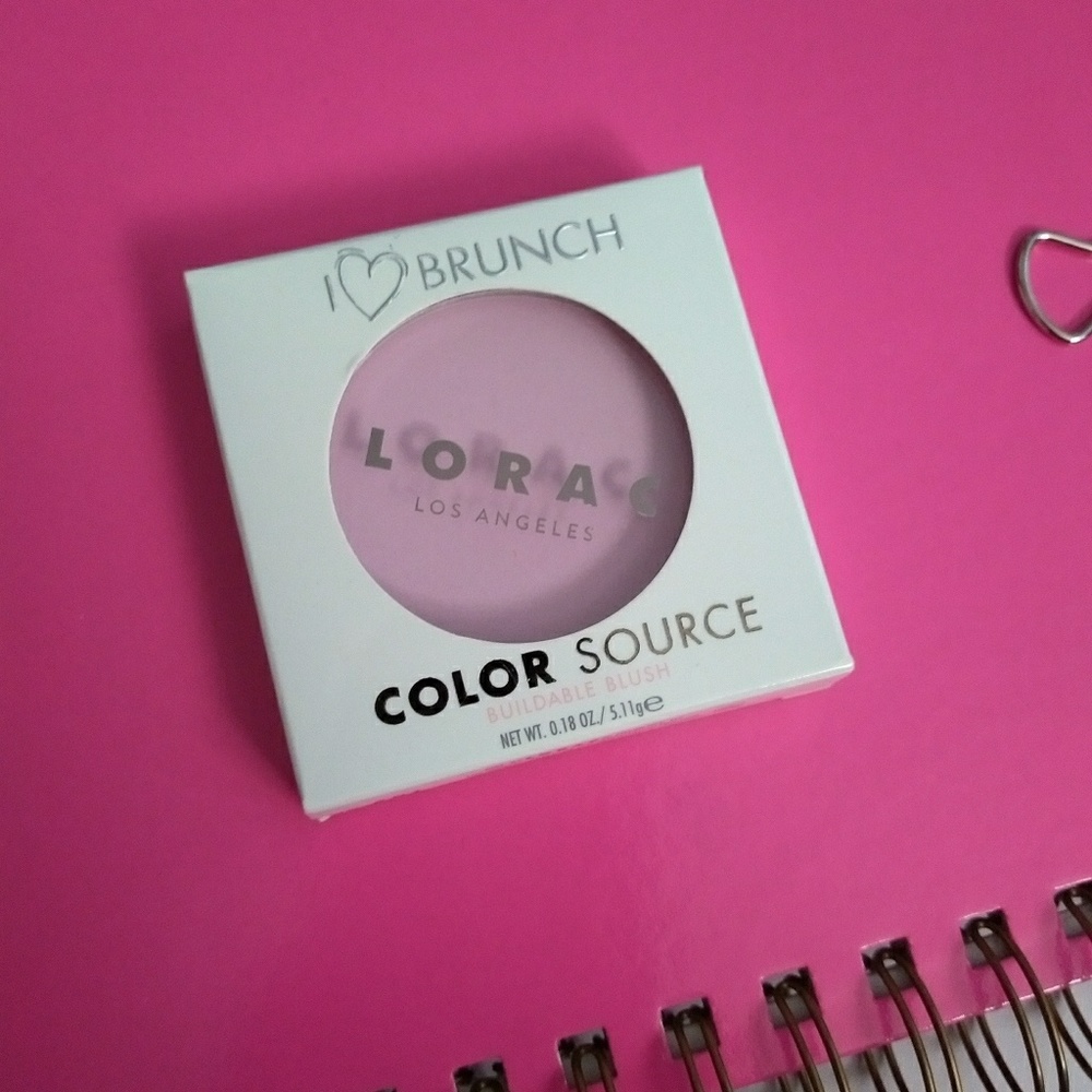 Lorac I hear Brunch Blush